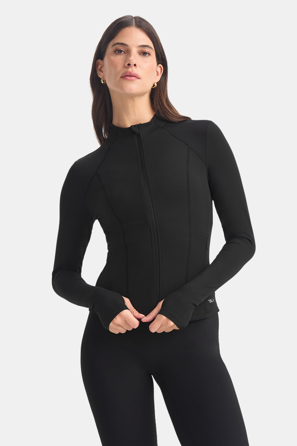 DayFlex Zip Through Sports Jacket - Shadow Black
